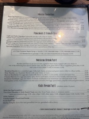 Menu photo 6 Blue Moose Restaurant Breckenridge, CO Menu photo 6 Blue Moose Restaurant Breckenridge, CO