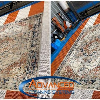 Advanced Cleaning Systems - Rug cleaning before/after - Carpet Cleaning Near Me - Rome, Georgia