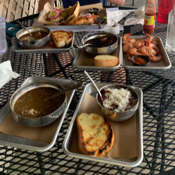 Waterfront Grill - Gumbo, red beans & rice, boiled shrimp, shrimp Po' Boy, and BBQ shrimp - Seafood Near Me - Monroe, Louisiana Waterfront Grill - Gumbo, red beans & rice, boiled shrimp, shrimp Po' Boy, and BBQ shrimp - Seafood Near Me - Monroe, Louisiana