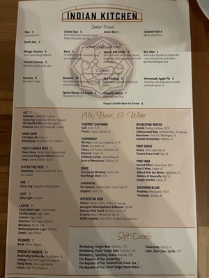 Menu photo 5 Indian Kitchen Indian Wells, CA
