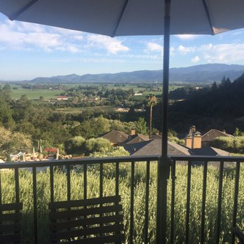 Auberge du Soleil - Beautiful views from dining area - New American Near Me - Rutherford, California Auberge du Soleil - Beautiful views from dining area - New American Near Me - Rutherford, California