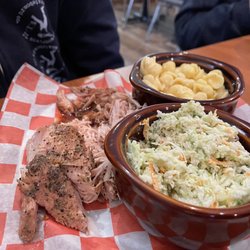 Outlaw Barbecue - Smoke turkey, cole slaw, mac and cheese