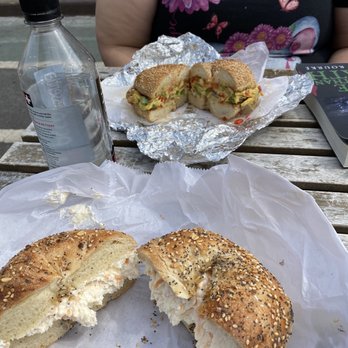 Bagel Pub - Bagel with Lox Spread Cream Cheese Bagel with Eggs and Veggies - Cafes Near Me - Brooklyn, New York Bagel Pub - Bagel with Lox Spread Cream Cheese Bagel with Eggs and Veggies - Cafes Near Me - Brooklyn, New York