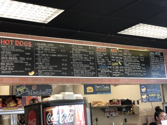 Menu photo 8 Dave's Dogs Grill Santa Barbara, CA