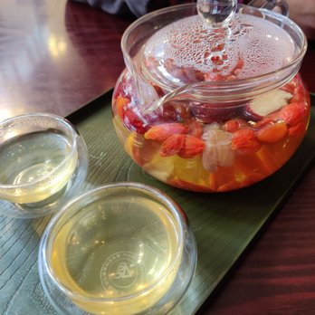 Silk Road Cafe - Dates longan wolfberry tea - Coffee & Tea Near Me - New York, New York Silk Road Cafe - Dates longan wolfberry tea - Coffee & Tea Near Me - New York, New York