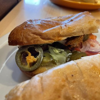 El Comalito - Torta (with milanesa steak) - Mexican Near Me - Amherst, Massachusetts