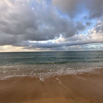 Haena Beach Park - Sunset at Haena beach - Parks Near Me - Kapaa, Hawaii