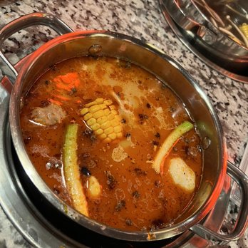 Potasia - Spicy mild broth - wayy too spicy to be mild - Hot Pot Near Me - Hicksville, New York Potasia - Spicy mild broth - wayy too spicy to be mild - Hot Pot Near Me - Hicksville, New York