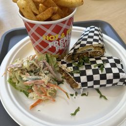 Peri-peri Aloo Kathi Roll