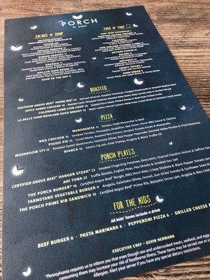 Menu photo 8 The Porch Upper St Clair, PA