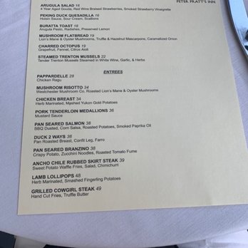 Peter Pratt's Inn - Menu - American Near Me - Yorktown Heights, New York Peter Pratt's Inn - Menu - American Near Me - Yorktown Heights, New York