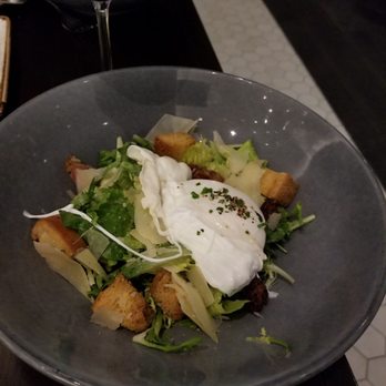 Cedar + Stone, Urban Table - Farmers salad with poached egg - New American Near Me - Bloomington, Minnesota