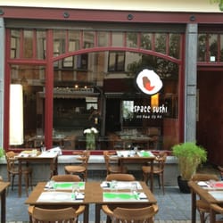 Espace Sushi - La façade avec terrasse pour les beaux jours
