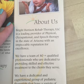 Horizon Pediatric Therapy, Inc - About us.... - Occupational Therapy Near Me - Peoria, Arizona