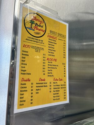 Menu photo 1 Sherry’s Trini Altamonte Springs, FL Menu photo 1 Sherry’s Trini Altamonte Springs, FL