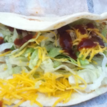 Del Taco - Chicken taco w out the white sauce and a lot of del inferno!!! - Mexican Near Me - Fullerton, California Del Taco - Chicken taco w out the white sauce and a lot of del inferno!!! - Mexican Near Me - Fullerton, California