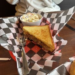 Q Barbecue - Pulled pork grilled cheese