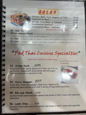 Menu photo 2 Pad Thai Fort Smith, AR