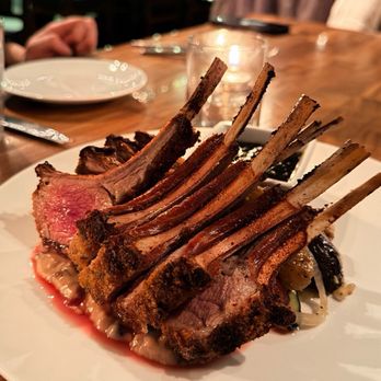The Blue Lion - Rack of Lamb - New American Near Me - Jackson, Wyoming