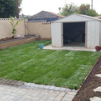 Dirty Work Landscape Company - Sprinklers in action. - Landscaping Near Me