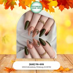 Pittsburg Nail Spa - Crisp air, cozy sweaters, and gorgeous autumn nails!  What more could you want? Book your appointment now!