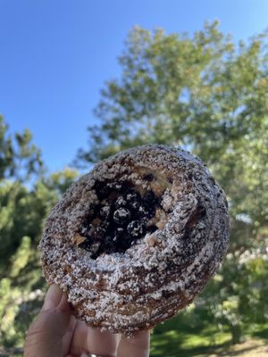 Photo of Babette's Artisan Bakery - Longmont, CO, US. Blueberry danish