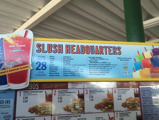 Menu photo 7 Sonic Drive-In Abilene, TX