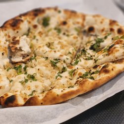 Kabab Corner - Garlic nann comes with dinner buffet