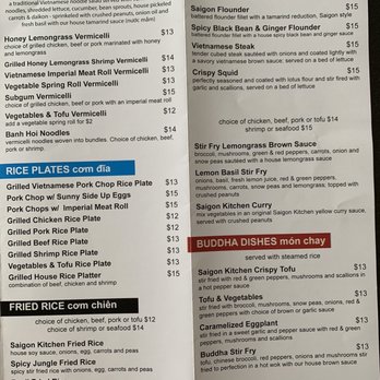 Saigon Kitchen - Food menu - Vietnamese Near Me - Ithaca, New York Saigon Kitchen - Food menu - Vietnamese Near Me - Ithaca, New York