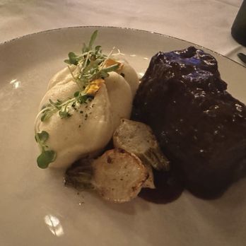 Corkfire Kitchen - Cocoa Expresso Rub Short Rib & Garlic Potatoes - New American Near Me - Temecula, California