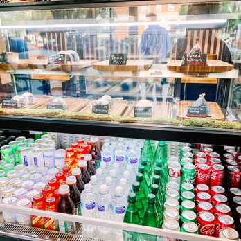 Junmai Station - a display of sodas and soft drinks - Street Vendors Near Me - Tampa, Florida
