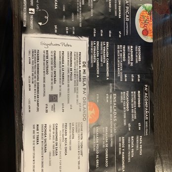 The Chimi Spot - Menu - Dominican Near Me - Orlando, Florida The Chimi Spot - Menu - Dominican Near Me - Orlando, Florida