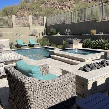 Blandford Homes - Our happy place! This backyard is where we spend a LOT of time! - Home Developers Near Me - Gilbert, Arizona