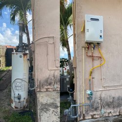 Florida Gas Services - New tankless water heater.