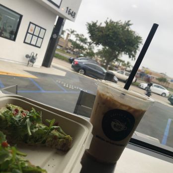 602 Coffee House - Coconut Caramel Latte Avocado Toast - Coffee & Tea Near Me - Costa Mesa, California