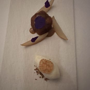 Chez TJ - Pear Miso Sticky Toffee Pudding, Brillat Savarin - French Near Me - Mountain View, California