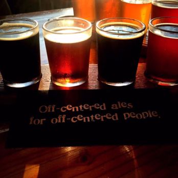 Dogfish Head Brewings & Eats - Beer flights! Yea baby! - American Near Me - Rehoboth Beach, Delaware