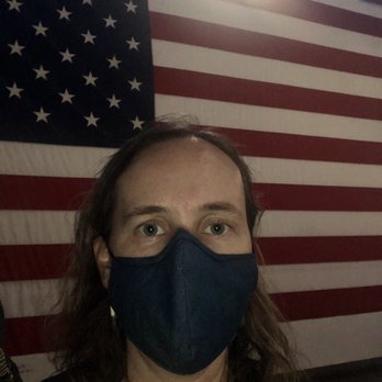 Revolution Brewing - Kedzie Brewery - Selfie in front of the large American flag - Breweries Near Me - Chicago, Illinois Revolution Brewing - Kedzie Brewery - Selfie in front of the large American flag - Breweries Near Me - Chicago, Illinois