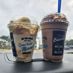 Culver's - Dranks with the fam!