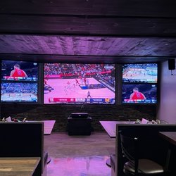 The Gridiron Pub - 2 sports bar in one location pictured Gridiron Pizza - non-smoking - entrance from rear parking lot.