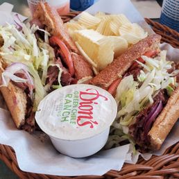 Roast beef sandwich