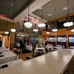 Nana Steak - Inside. Main dining room. View from host/hostess stand.