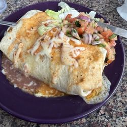 Marinated Pork Burrito