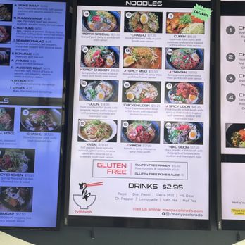 Menya - Noodle bowls and soups - Ramen Near Me - Colorado Springs, Colorado