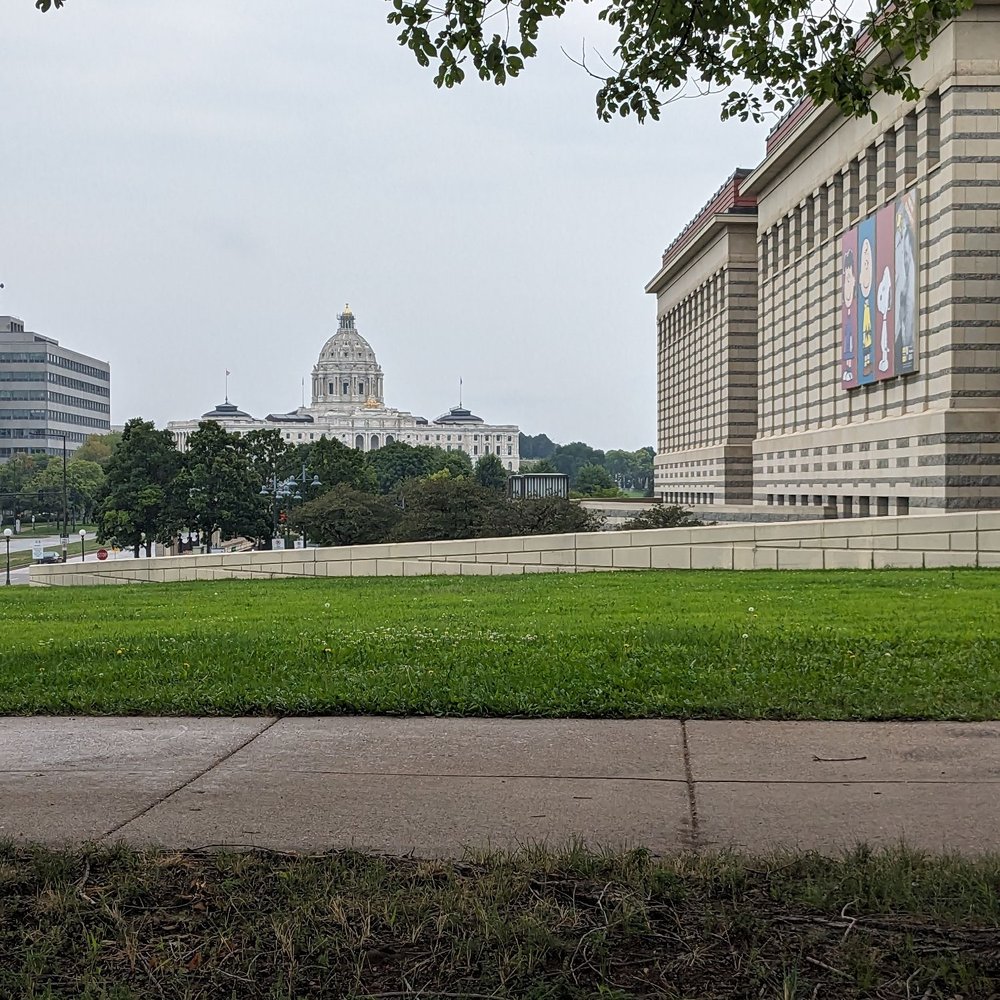 Minnesota History Center - You can see the Minnesota State Capitol from the Minnesota History Center. - Museums Near Me - Saint Paul, Minnesota