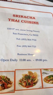 Sriracha Thai Cuisine by null