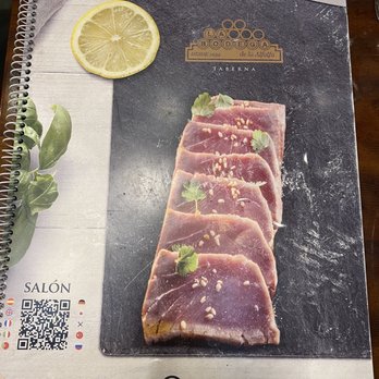 La Bodega de Alfalfa - Menu 11/22 - Tapas Bars Near Me - Seville, SE