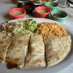 Spanish Flowers Mexican Bar & Grill - Chicken Quesadillas