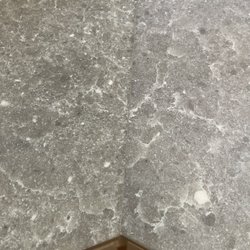 Cosentino Center Atlanta - Mismatched Quartz. Paid $7228 for this!