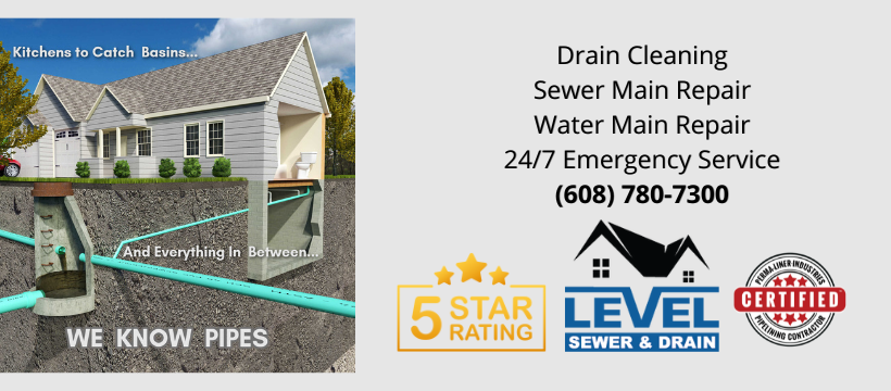 Slide of Level Sewer and Drain